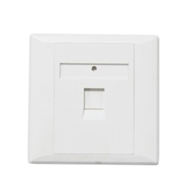 86*86 Keystone Faceplate RJ45 Wall Outlet Network Face Plate