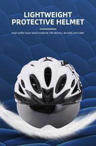 Casco de monopatín clásico para adultos, ligero, con lente magnética, recargable, luz trasera LED - Product Image 5