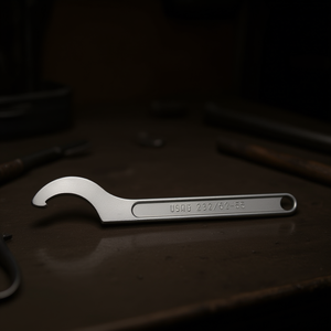 Offset <b>Wrench</b> 212/82-55 Metric Size L Length B Opening - Product Image 3