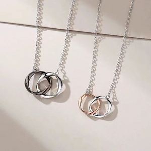 925 with Stone <b>Cross</b> Border Multi Strategic Low Minimum Order Woven Silver Necklace Stylish Jewelry for Red Carpet Inspired - Product Image 2