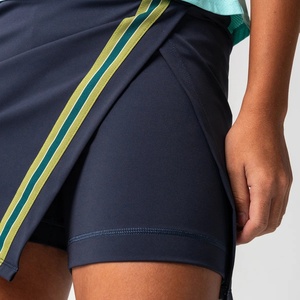 Custom Printed Summer Women's Golf <b>Skirt</b> Slit Built-in Shorts Quick Drying Breathable Eco-Friendly High Quality Polyester - Product Image 3