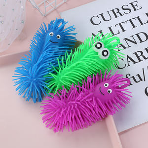 털이 많은 호흡기 공 장난감 맞춤 호흡기 공 깜박임 스트레스 코 미소 부드러운 고무 69*34*50cm 15*8CM CN;ZHE PF0036 유니섹스 50g XTQ - Product Image 5