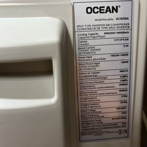 <span class=keywords><strong>Condizionatore</strong></span> d'Aria a Parete Inverter ad Alta Efficienza Energetica, Silenzioso, Raffreddamento Rapido, Flusso d'Aria Intelligente, Ideale per Casa - Product Image 5