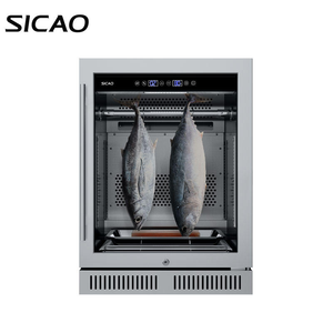 SICAO 500 ar séchage steak refroidisseur d'armoire d'hôtel commercial maison de bœuf au barbecue ager mini viande réfrigérateur vieillissant sec en stock - Product Image 1