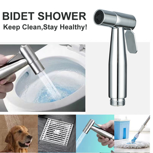 Набор для биде с ручкой для унитаза, из нержавеющей стали - Product Image 4