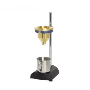 Viscosímetro de copa, Viscosímetro de copa 4 #   Copa de Viscosidad, Medidor de Flujo de Líquidos, Probador de Viscosidad de Líquidos con Base - Product Image 5