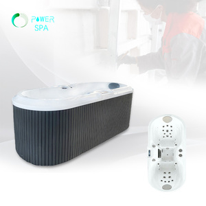 하이 퀄리티 <span class=keywords><strong>2</strong></span> 명 사용 가족 마사지 스파 욕조 아크릴 쉘 온수 욕조 야외 - Product Image 1