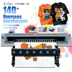 Impresora de sublimación de tinta rollo a rollo de 1.8m con 4 cabezales I3200, máquina de impresión digital textil de gran formato para tela de poliéster - Product Image 1