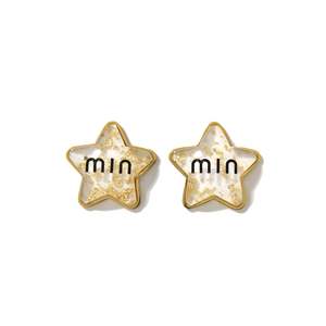 RE295-E180-0729G Fashion <b>Stud</b> <b>Earrings</b> - Product Image 1
