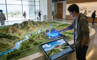 Capteur Lidar interactif Lidar Magic E25 - Montage mural pour un espace immersif avec interaction murale et utilisation au sol