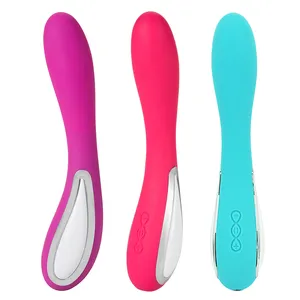 Amazon Hign-quality 9 Speeds G-spot Usb Sex Toys 100 Soft Silicone Female Vibrator