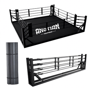 Housse de corde de ring de boxe pliable sur mesure 5m*5m, <span class=keywords><strong>mini</strong></span>-ring de boxe à montage rapide, ring de boxe portable - Product Image 1