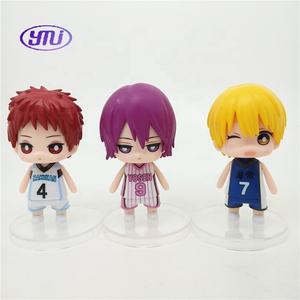 Juego de 9 Figuras de Acción de <span class=keywords><strong>Anime</strong></span> de Baloncesto Kawaii, Muñecos de <span class=keywords><strong>Kuroko</strong></span> Tetsuya, Kagami Taiga, Hyuga Junpei para Niños - Product Image 5