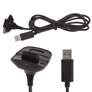यूएसबी चार्ज केबल वायरलेस खेल नियंत्रक बिजली की आपूर्ति चार्जर केबल के लिए खेल केबलों Xb 360