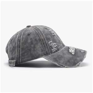 <span class=keywords><strong>Gorra</strong></span> de béisbol de algodón tejido, estilo minimalista, gorros de Navidad, tie-dye, minimalismo, gorras deportivas pequeñas de punto para clubes y variedades. - Product Image 2