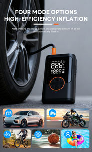 מדחס אוויר חשמלי נייד מיני לרכב 150psi במחיר מפעל, משאבה נטענת ללא כבל, משאבת ניפוח צמיגים דיגיטלית - Product Image 2