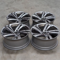 Jantes en alliage d'aluminium SYAC Factory 18 19 pouces 5*112 PCD noir brillant finition usinée/gunmetal pour voiture de tourisme Golf 8 R-Line