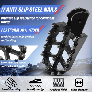 Repose-pieds CNC personnalisés pour moto électrique SurRon Light Bee XS – Pièces de rechange pour moto électrique tout-terrain - Product Image 3