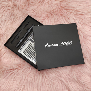 Bộ mi giả handmade, nhiều kiểu uốn, tự nhiên, chất liệu lông chồn giả, tự làm, dạng chùm, mi quạt - Product Image 4