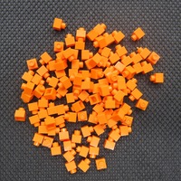 WZ10001 Briques de construction universelles en nano-diamant à petites particules, 1x1 trous, 4*4*5mm, 50g/1148 pièces, 500G/Sac, Jouets pour enfants