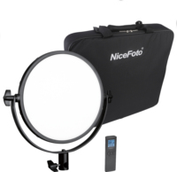SL-360ARC NiceFoto 70w Lumière vidéo LED Lumière de studio photo Bi-couleur 3200-6500K
