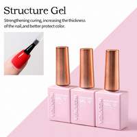 Vendeeni Gel Polish Professionnel Végan Naturel Effet Résine Chrome Poudre Miroir Magique Top Coat Anti-adhésif OEM/ODM Gel Métallique Effet Miroir
