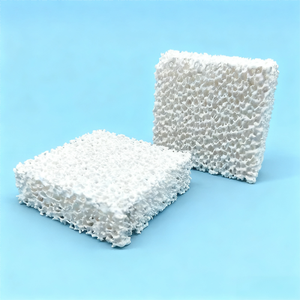 <span class=keywords><strong>Plaque</strong></span> filtrante en mousse céramique d'alumine Pingxiang Dai-Er avec tailles personnalisées OEM pour la filtration de l'aluminium fondu - Product Image 3