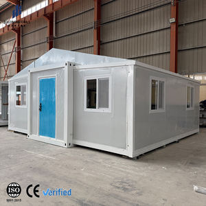 บ้านคอนเทนเนอร์ขยายได้ปีกคู่-ติดตั้งเร็ว, บ้านสำเร็จรูปเคลื่อนที่สำหรับตั้งแคมป์/ก่อสร้าง - Product Image 1