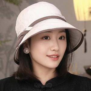 Chapeau Bob <span class=keywords><strong>Femme</strong></span> Style Pêcheur pour Sorties Printemps-Été, Protection Solaire, Effet Amincissant, Polyvalent, Séchage Rapide, Respirant, Haute Qualité - Product Image 4