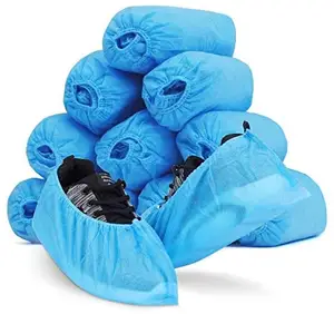 Protective Anti Skid Disposable Non Woven Waterproof Shoe Covers