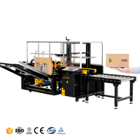 Machine à former des boîtes/étuis/cartons ondulés et robot de pose