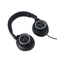 Headphone Studio Premium dengan Bantalan Telinga, Driver 50mm, Colokan 3.5mm/6.35mm, Headset Stereo Berkabel untuk DJ, Headphone Studio Rekaman
