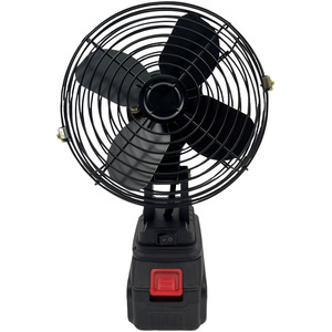 Ventilador Portátil de 8 Pulgadas para Exteriores y Camping, con Batería de Litio Inalámbrica de 18V, Motor con Escobillas, 2 Velocidades, Compatible con Makita/Dayi, para Trabajos de Bricolaje - Product Image 1
