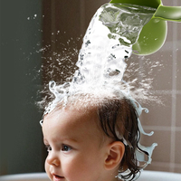 Ventes directes d'usine cuillères de douche de bébé en plastique cuillères à eau tasse de shampooing pour bébé pour le lavage des cheveux tasses de shampooing pour enfants