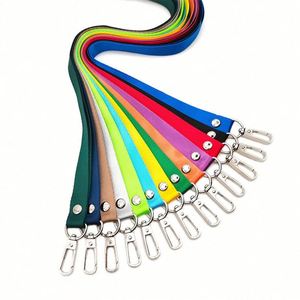 <b>Polyester</b> Sublimation Heat Transfer Printing Neck Keychain ID Card Badge Holder Custom <b>Lanyard</b> - Product Image 6