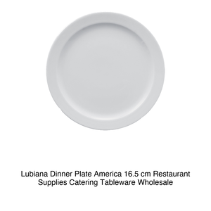 Assiette plate américaine 16,5 cm Lubiana - Product Image 2