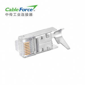 Connecteur blindé Cat 7 mâle SFTP 8P8C RJ45 à assembler, vente chaude - Product Image 4