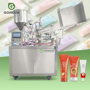 Máquina de llenado de tubos semiautomática manual de aluminio para ungüentos, colorantes para el cabello, pegamento para ratas y tubos de SOP - Product Image 1