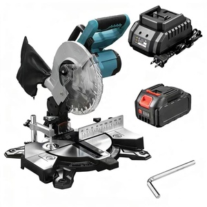 Sierra Ingletadora Eléctrica a Batería de 1500W y 5500 RPM con Bolsa Recolectora de Polvo para Cortar Madera y Metal, Modelo 79529 - Product Image 1