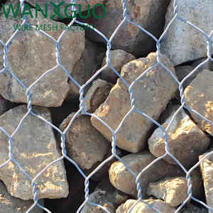Factory Supply Welded <strong>Steel</strong> <strong>Gabion</strong> Cages Hexagonal Galvanized &amp; Water-Proof Stone-Filled with Custom Cutting Service - Product Image 3