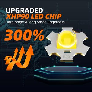 Linterna LED Recargable USB de Plástico, Portátil, con Zoom, Súper Brillante, 10000 Lúmenes, Resistente al Agua, para Exteriores y Camping, Venta al Por Mayor - Product Image 3