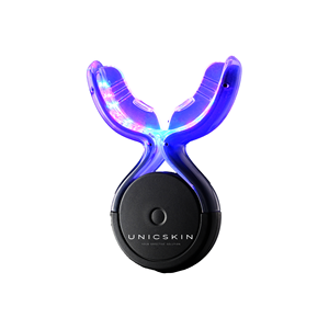 UNICSKIN WHITE SMILE 5.0 Appareil de blanchiment des dents à domicile LED Réduit les taches d'émail Soutient les soins des gencives et améliore la santé bucco-dentaire globale - Product Image 1