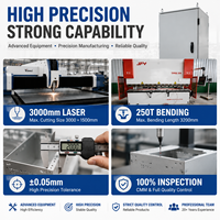Pièces découpées au laser en acier inoxydable et aluminium de haute qualité sur mesure, fabrication de tôles