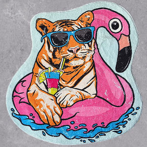 Tapis de chambre à coucher imprimés antidérapants et moelleux Tapis de créateur d'animaux animés personnalisés avec logo Tapis découpés à l'emporte-pièce - Product Image 4