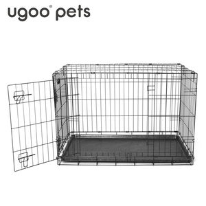 Yeni tasarım en çok satan çin üretimi kaliteli köpek kafesi katlanır köpekler için ağır kafesleri - Product Image 4