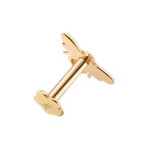 Iercing ttories 14K olioliolid Old IG EE haped lower inferior ASIC Theated ababret ING elielix eliiercing arrewelry - Product Image 3