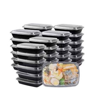 Conteneur alimentaire jetable personnalisable avec logo, compatible micro-ondes, lavable au lave-vaisselle, anti-fuite, pour plats à emporter, idéal pour les restaurants - Product Image 1