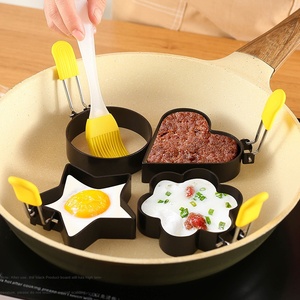 Cool News Factory Stainless Steel Egg Ring with 430 Non-Stick Coating Dishwasher & Oven Safe Sustainable for Round Omelette Mold - Product Image 5