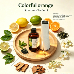 CREAROMA Aceite Aromático Color Naranja para Difusor, Aceite para Difusor <span class=keywords><strong>de</strong></span> Aroma sin Agua - Product Image 3