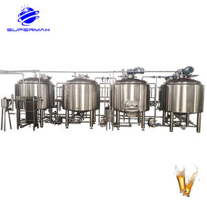 Micro Brouwerij Apparatuur 1000l Semi-Automatische Plc Controle Hoge Productiviteit Bierbrouwpomp Motor Fermentatie Tanks - Product Image 1